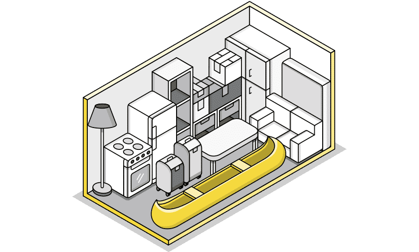 Compact size storage